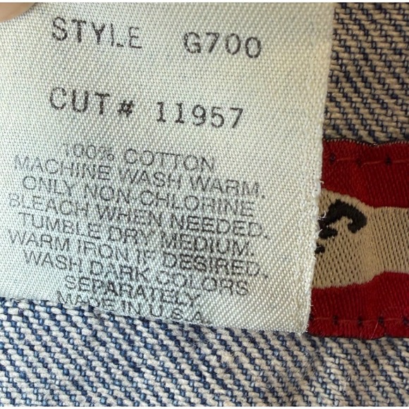 Vintage Garage Denim Vest Made in USA Workwear Trucker Vest M - Picture 4 of 9